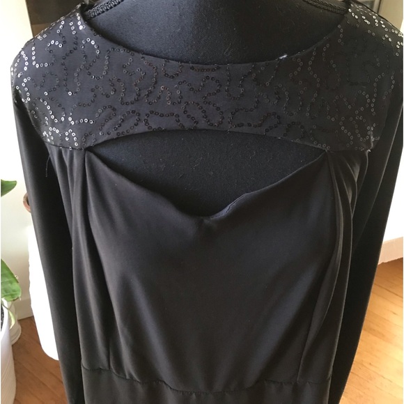 NWT New Noir Black Evening Dress Size 1X - Picture 2 of 8